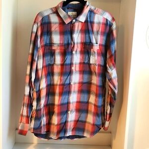 Tommy Bahama gauze flannel shirt